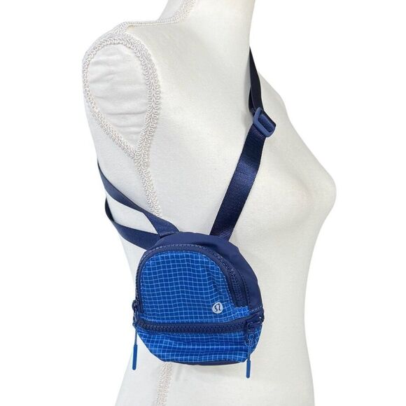 Lululemon City Adventurer Nano Crossbody Bag Symphony Blue New Without Tags - Picture 1 of 8